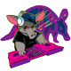 theaardvark DJ character